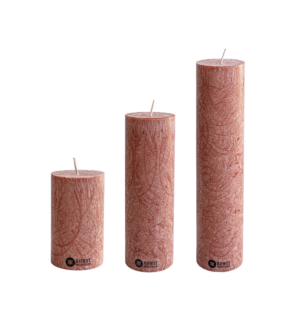 Olivenvoks bloklys, Chestnut - 3 stk.